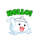 Happy Friendly Ghost（個別スタンプ：7）