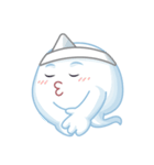 Happy Friendly Ghost（個別スタンプ：14）