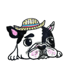 フレブル★まゆげ犬どん⑥（個別スタンプ：1）