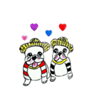 フレブル★まゆげ犬どん⑥（個別スタンプ：13）