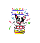 フレブル★まゆげ犬どん⑥（個別スタンプ：35）