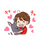 のんびりスタンプ ~Let's go tennis！~（個別スタンプ：9）