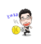 のんびりスタンプ ~Let's go tennis！~（個別スタンプ：10）