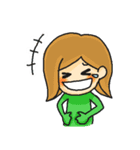 CHIN-girls.ver2（個別スタンプ：34）
