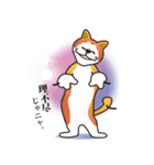 パフォーマンス猫キャラクター「ミー」4（個別スタンプ：19）