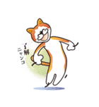 パフォーマンス猫キャラクター「ミー」4（個別スタンプ：35）