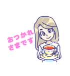 蘭子さんの華麗な1日（個別スタンプ：2）