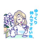 蘭子さんの華麗な1日（個別スタンプ：7）