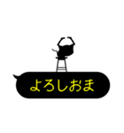 大変！インクこぼれちゃいました。関西弁（個別スタンプ：3）