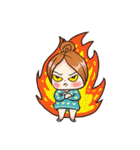 Five Star Diamond cute little wife ！ ！（個別スタンプ：6）