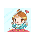 Five Star Diamond cute little wife ！ ！（個別スタンプ：17）
