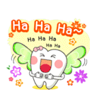 Happy Angle Tooth（個別スタンプ：19）