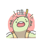 Bread Turtle And Soft Snails（個別スタンプ：4）