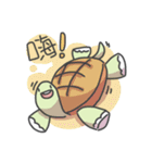 Bread Turtle And Soft Snails（個別スタンプ：10）