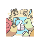 Bread Turtle And Soft Snails（個別スタンプ：12）