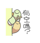 Bread Turtle And Soft Snails（個別スタンプ：39）