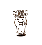 PurpleBit (Black ＆ White)（個別スタンプ：3）