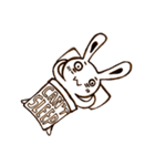PurpleBit (Black ＆ White)（個別スタンプ：7）
