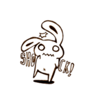 PurpleBit (Black ＆ White)（個別スタンプ：23）