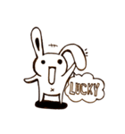 PurpleBit (Black ＆ White)（個別スタンプ：35）