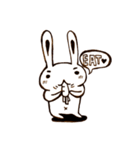 PurpleBit (Black ＆ White)（個別スタンプ：36）