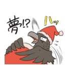 クマとカラス（個別スタンプ：6）