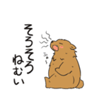 クマとカラス（個別スタンプ：33）