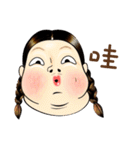 Laila, Mustache Girl（個別スタンプ：2）