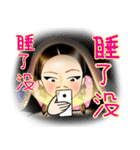 Laila, Mustache Girl（個別スタンプ：3）