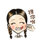 Laila, Mustache Girl（個別スタンプ：6）