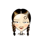 Laila, Mustache Girl（個別スタンプ：7）