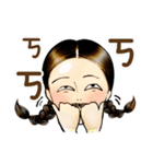 Laila, Mustache Girl（個別スタンプ：8）