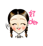 Laila, Mustache Girl（個別スタンプ：18）