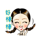 Laila, Mustache Girl（個別スタンプ：22）
