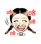 Laila, Mustache Girl（個別スタンプ：24）