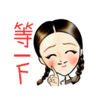 Laila, Mustache Girl（個別スタンプ：28）