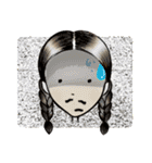 Laila, Mustache Girl（個別スタンプ：30）