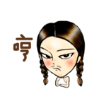 Laila, Mustache Girl（個別スタンプ：38）