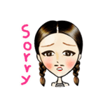 Laila, Mustache Girl（個別スタンプ：40）