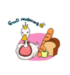 ある日のアヒルさん（個別スタンプ：1）