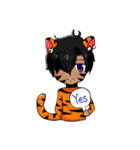 Tiger ＆ Deer [New]（個別スタンプ：3）