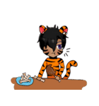 Tiger ＆ Deer [New]（個別スタンプ：10）