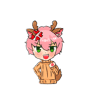 Tiger ＆ Deer [New]（個別スタンプ：19）