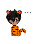 Tiger ＆ Deer [New]（個別スタンプ：23）