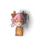 Tiger ＆ Deer [New]（個別スタンプ：24）