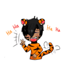 Tiger ＆ Deer [New]（個別スタンプ：25）