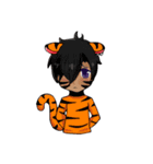 Tiger ＆ Deer [New]（個別スタンプ：29）