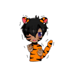 Tiger ＆ Deer [New]（個別スタンプ：30）