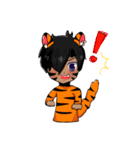 Tiger ＆ Deer [New]（個別スタンプ：31）