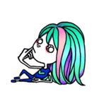 Empty Lady - 1 day（個別スタンプ：12）